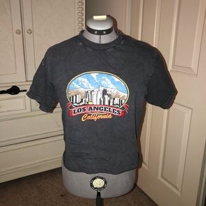 PacSun J.Galt Cropped Graphic Tee